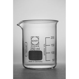 Vaso de Laboratorio Schott DURAN, Forma Baja, 1000 ml, Vidrio de Borosilicato Resistente al Calor, Paquete de 10 - Product Image 1