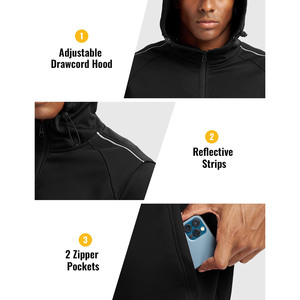 Pantalons de survêtement à capuche pour hommes Ensemble 2 pièces 100% coton Ensembles de jogging avec logo personnalisé pour l'échauffement du sport Survêtements pour hommes Costumes de survêtement unisexes - Product Image 5