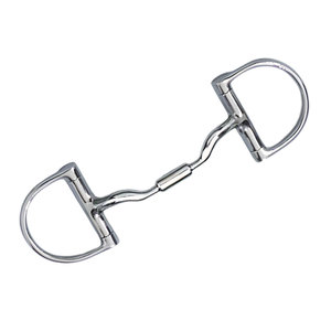 บิตม้าแบบห่วงสแตนเลสคุณภาพสูง ทนทาน สำหรับการขี่ม้าที่สะดวกสบาย-การฝึกขี่ม้า HASHIR INTERNATIONAL - Product Image 6