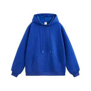 Sudaderas con capucha personalizadas de algodón de talla grande para hombre Sudadera con capucha de gran tamaño de alta calidad - Product Image 4