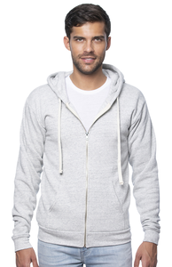 America Tri-blend Full-Zip Sudaderas con capucha - Product Image 3