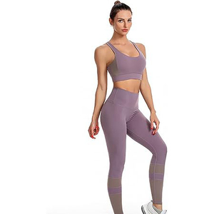 Women New Yoga Sportswear Girls Gym Fitness Sets Adjustable Sports Bras <b>Leggings</b> Yoga Set Running Gym Sets for Women - Product Image 6