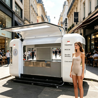 One Stop Solution Customizable Mobile Food Cart on Wheels with Commercial Equipment for <strong>Kettle</strong> Corn