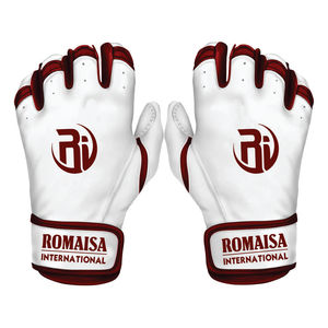 Guantes de Bateo de Béisbol con Logotipo Personalizado OEM, Cómodos, de Primera Calidad, 100% Poliéster, Unisex, Cierre de Gancho y Bucle, Transpirables - Product Image 4