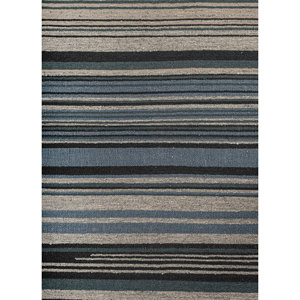 Alfombras de Lana a Rayas Azules Indusbar ADWV-13038, Tejidos Planos para Uso Doméstico - Product Image 3
