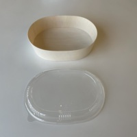 TAKAGI – service de vaisselle en bois écologique, boîte à déjeuner jetable, sushi à emporter, emballage boîte à bento en bois