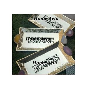 Plateau de bonbons de forme ovale de qualité supérieure nouvelle conception plateau de service de chocolats en acier inoxydable au prix le plus bas - Product Image 4