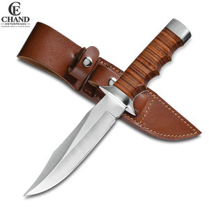 Couteaux de camping et de chasse en acier carbone/inox de qualité supérieure, matériau optimal, faible MOQ, options DIY et OEM écologiques - Product Image 2