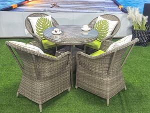 Modern Luxury Metal <b>Outdoor</b> Dining <b>Table</b> and Chair Lightweight for Villas Garden and <b>Outdoor</b> Furniture China Wholesale - Product Image 5