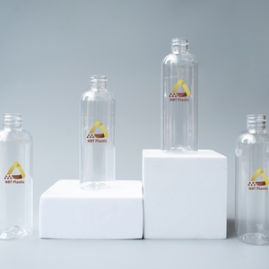 Bouteille de pulvérisation PET transparente OEM 100ml pour l'utilisation de toner de brouillard de corps de shampooing - Product Image 1