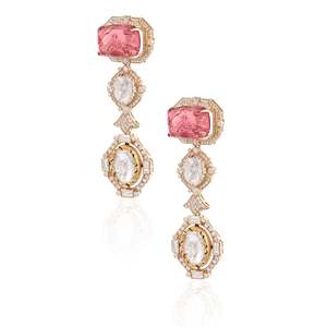 Boucles d'oreilles en diamant Tourmaline Tonic - Product Image 3