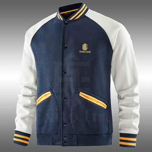 Chaquetas de invierno informales para hombre, tela ligera cómoda con cuello levantado, el mejor diseño Letterman, estilo callejero, venta en línea - Product Image 3