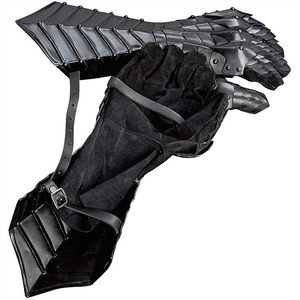 Nazgul thép tưởng tượng gauntlets | chúa ringwraiths cổ màu đen kết thúc Thời Trung Cổ Crusader áo giáp găng tay | cosplay & Halloween - Product Image 6