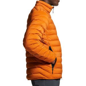 Veste matelassée pour homme de haute qualité à prix abordable, design unique, contraste de couleurs, col montant, respirante et écologique, service OEM - Product Image 3