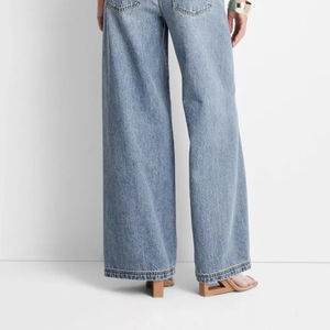 Pantalones Vaqueros Holgados de Pierna Ancha para Mujer, Estilo Informal, Cómodos, a la Moda, Ropa Vaquera Informal para Mujer - Product Image 5