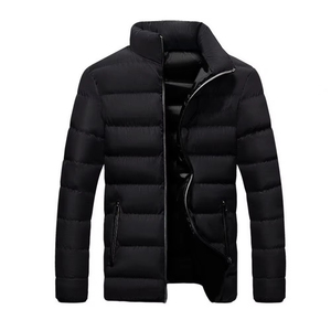 Chaqueta Bomber de Lona Personalizada al por Mayor para Hombre, Estilo Casual Vintage con Logotipo Frontal - Product Image 2