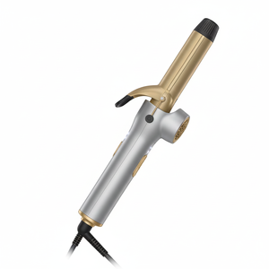 Salon Professional Ceramic Automatic Hair <b>Curler</b> LED Temperature Display USB/Electric Fast <b>Heating</b> Rotating Curling Iron for - Product Image 1