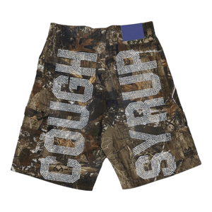 Pantalones Cortos Vaqueros de Mezclilla para Hombre, Estilo Urbano, Cintura Elástica, Corte Holgado, 100% Algodón, con Pedrería Sólida Personalizada - Product Image 2