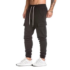 Pantalones Deportivos Rectos Delgados de Alta Calidad para Hombre, Pantalones Jogger de Algodón Negro Personalizados, de Secado Rápido, Transpirables, Casuales de Lona 2026 - Product Image 3