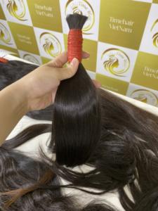 ผมบริสุทธิ์สีบลอนด์ไม่ผ่านกระบวนการใช้งานง่ายผมบริสุทธิ์จากเวียดนามสำหรับผู้บริจาคคนเดียว - Product Image 6