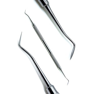 Instrumentos Dentales de Acero Inoxidable de Doble Punta para Modelar y Tallar Amalgama, de Alta Calidad y Precio Económico - Product Image 1