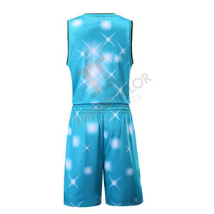 Uniforme de basket-ball de qualité supérieure à prix compétitif, étiquette privée, logo personnalisé, uniforme de basket-ball - Product Image 6
