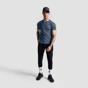 เสื้อยืดโอเวอร์แลนด์รัน พรีเมียม โพลีเอสเตอร์ 100% สีเทาเข้ม 260gsm ผ้าถักทรงหลวม พิมพ์ลายสกรีน - Product Image 4