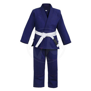 Oem Service 100% Cotton <b>Kimono</b> Of Jiu Jitsu Bjj Uniform Light Weight Solid Color Breathable Bjj Uniform - Product Image 2