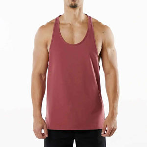 Débardeur décontracté pour homme en gros, design unique, taille XL, à capuche, respirant, tricoté, uni, course à pied, faible MOQ, OEM, sans manches - Product Image 1