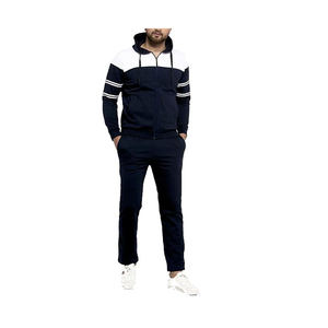 Personalizado Nueva llegada Chándal Fútbol Hombres Chándales Logo Tech Fleece Zip Plain Jogging Hombres Chándal Hombres Sudaderas con capucha - Product Image 4