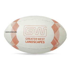 BALLON DE RUGBY LOGO PERSONNALISÉ TAILLE 5 Directement du fabricant d'usine - Product Image 1
