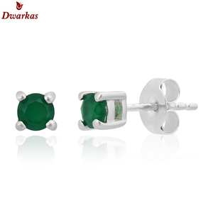 Pendientes clásicos hechos a mano de plata de ley 925 con amazonita natural, pendientes de tuerca para mujer y niña, regalo para bodas y fiestas, fabricante - Product Image 6
