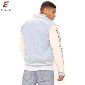 Veste universitaire décontractée unisexe, en coton et polyester, col montant, design personnalisé, veste d'hiver fine, veste de sport - Disponible pour - Product Image 6