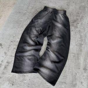 Survêtement de qualité supérieure, effet délavé au soleil, broderie délavée, logo personnalisé, service OEM, tissu de qualité supérieure, molleton de coton 450 GSM - Product Image 5