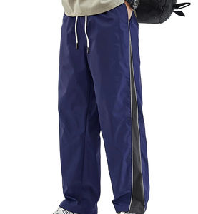 Pantalones informales de secado rápido respetuosos con el medio ambiente con botones transpirables de talla grande para hombre, servicio OEM a bajo precio - Product Image 3