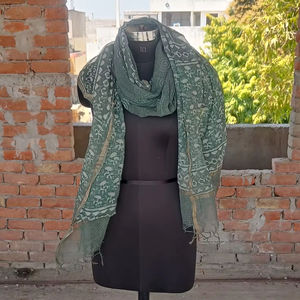 Indio hecho a mano bloque impreso Dupatta Kota Doris Dupatta indio al por mayor precio barato Dupattas - Product Image 1