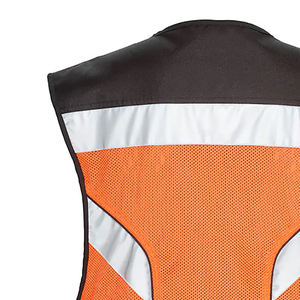 Chaleco de Seguridad de Alta Visibilidad Personalizado para Hombre, Ligero, Transpirable, con Cremallera, Ropa de Trabajo de Poliéster Estampada OEM para Verano - Product Image 5