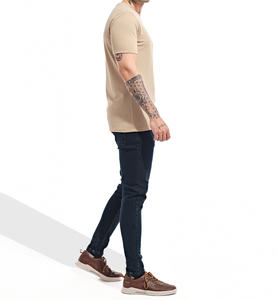 Été Offre Spéciale prix le moins cher OEM fabricant pull à manches étroites 100% coton pull à manches courtes t-shirt pour hommes - Product Image 5