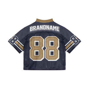 Precio barato Uniforme de Rugby para hombre Malla transpirable Uniforme de fútbol americano Camiseta de fútbol americano - Product Image 6