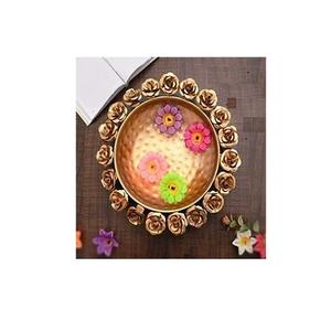 Admirable Design Urli En Laiton Martelé Urli Fait À La Main Forme Ronde Urli Décoratif Pour Mariage Diwali Utilisation - Product Image 3