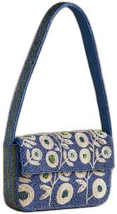 Bolso cruzado bordado a mano con correa para cinturón - Product Image 6