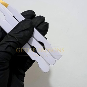 Pince à épiler GETUP BROSONS IMPEX à pointe dorée de précision, courbe lisse, isolation volume, en acier inoxydable 90 - Product Image 6