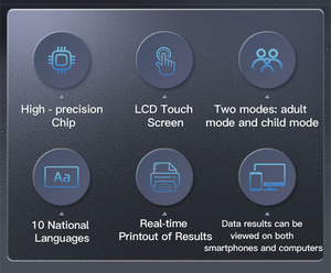 Prueba de Grasa Corporal 2025 con Nueva Tecnología, Instrumento Inteligente de Medición Corporal con Impresora para Salón y Clínica - Product Image 5