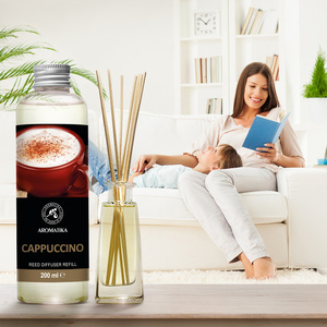 Aromatika Cappuccino Aroma <b>Diffuser</b> Refill Liquid 200ml Long Lasting <b>Room</b> Fragrance Reed <b>Diffuser</b> Oil - Product Image 6