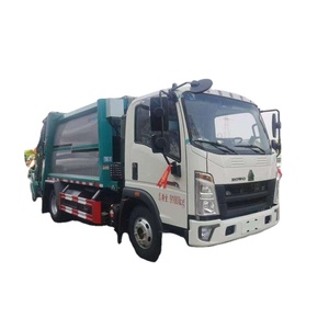 Camiones Compactadores de Basura Usados 4x2 LHD RHD 8M3, Camión de Basura Comprimido de 5-8 Toneladas de Capacidad en Venta - Product Image 1