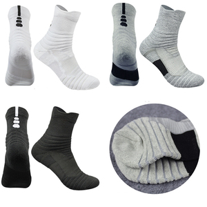 Custom Cotton <b>Mens</b> Winter Thin Crew Outdoor Sport Terry Sox Basketball Running Athletic <b>Thermal</b> Quick Dry <b>Socks</b> 10 Pairs - Product Image 6