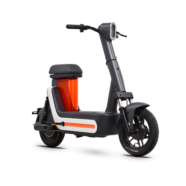 L1E 25km/h Low Speed Moped Electric Scooter for Adults with 400W Rear Hub Motor