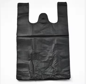 Proveedor Embalaje personalizado Impreso Reciclar Bolsas de camisetas de plástico Supermercado Chaleco de plástico Carrier Bolsas de camisetas Bolsas de la compra - Product Image 1