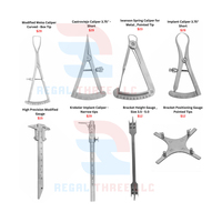 Kit de micro-chirurgie parodontale pour soins dentaires, 24 pièces, boîte cassette, outils d'implantation dentaire, instruments dentaires manuels