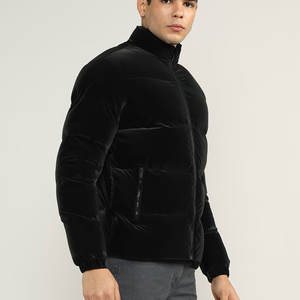 Vestes matelassées bleues de haute qualité légères pour hommes, impression de logo personnalisée professionnelle, vente en gros, meilleur design - Product Image 5